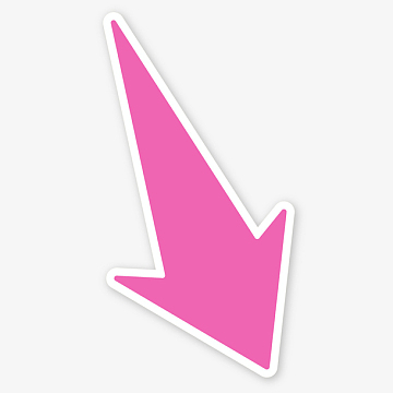 创意粉色箭头矢量素材