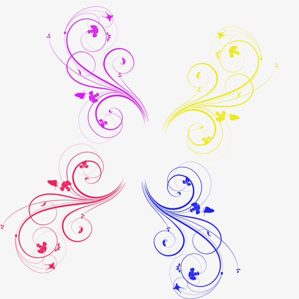 花纹底纹 花边素材免费下载_觅元素