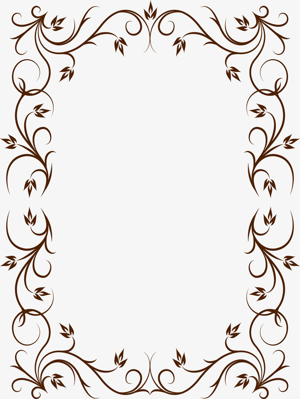 花纹边框装饰