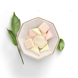 女生化妆品静物摆件场景贴图样机