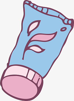 卡通洗面奶png下载