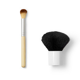 彩妆美容化妆刷素材