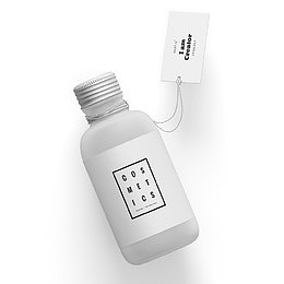 女生化妆品包装用塑料瓶设计图案