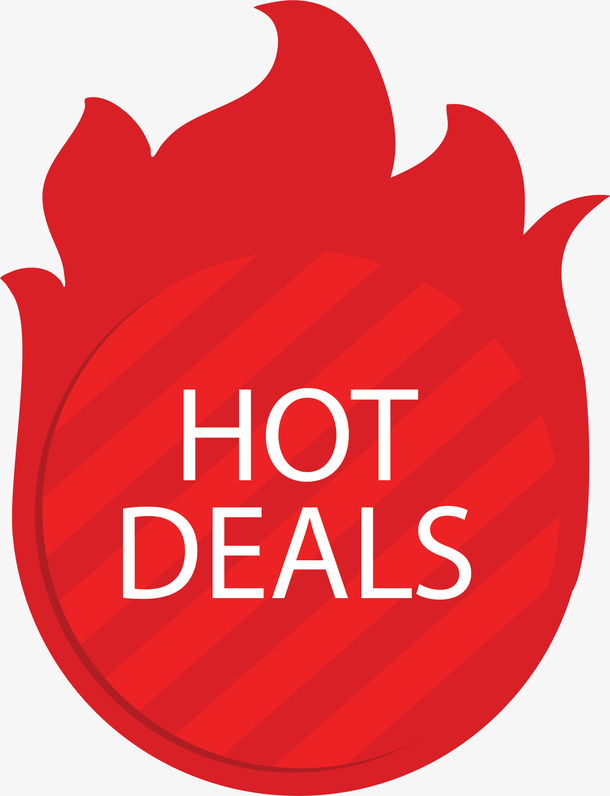 红色火焰火爆促销