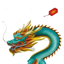 手绘龙素材免费下载