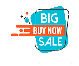 矢量卡通扁平化mbe促销bigsale