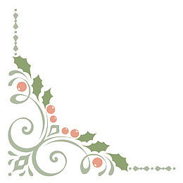 手绘春季装饰花纹花边