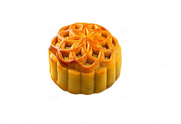 花边美味流心月饼
