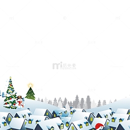 白色雪屋