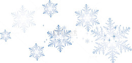 蓝色雪花