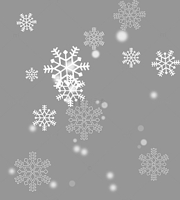 雪花矢量傲雪素材