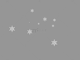 飘雪素材