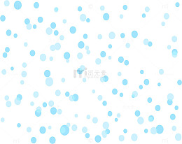 冬季密集蓝色雪点