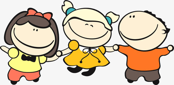 孩子跳舞卡通海报促销素材