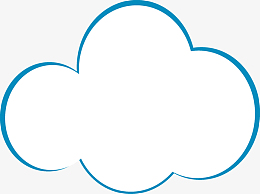 png白云卡通png素材pngpng矢量图云朵对话边框pngpng紫色小清新卡通