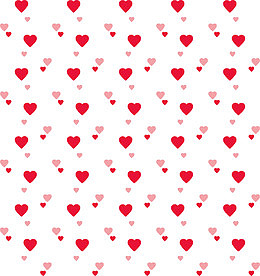 心形花纹背景素材