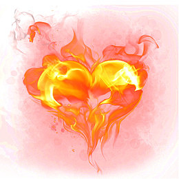 爱心火焰
