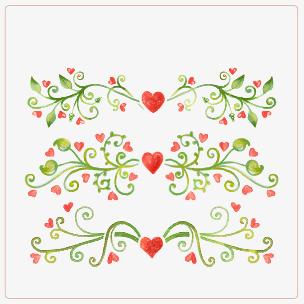 爱心青藤免抠下载