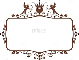 褐色皇冠框架