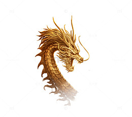 二月二龙抬头卡通装饰中国龙海报