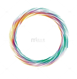 矢量创意商务logo圆环