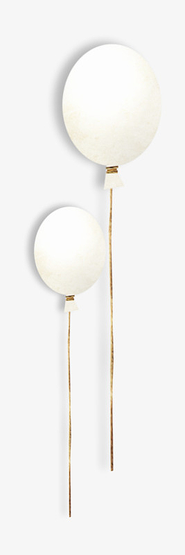 两个气球素材_两个气球图片元素-觅元素