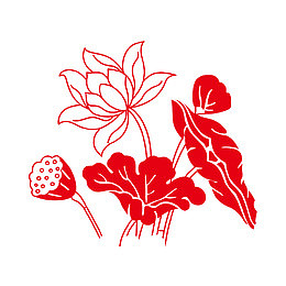 莲花矢量图
