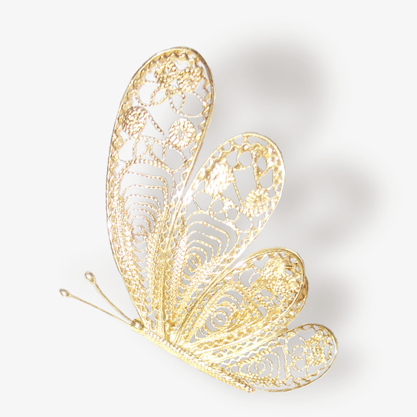 金色蝴蝶免抠素材免费下载_觅元素51yuansu.com