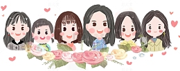 妇女节手绘插画素材