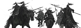 马匹上的将军