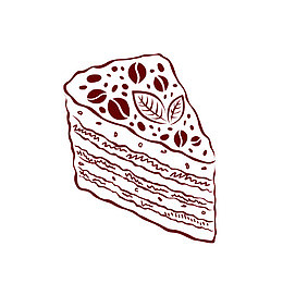 手绘千层蛋糕
