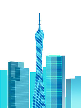 旅行景点装饰插图广州插图