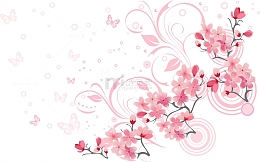 唯美的樱花