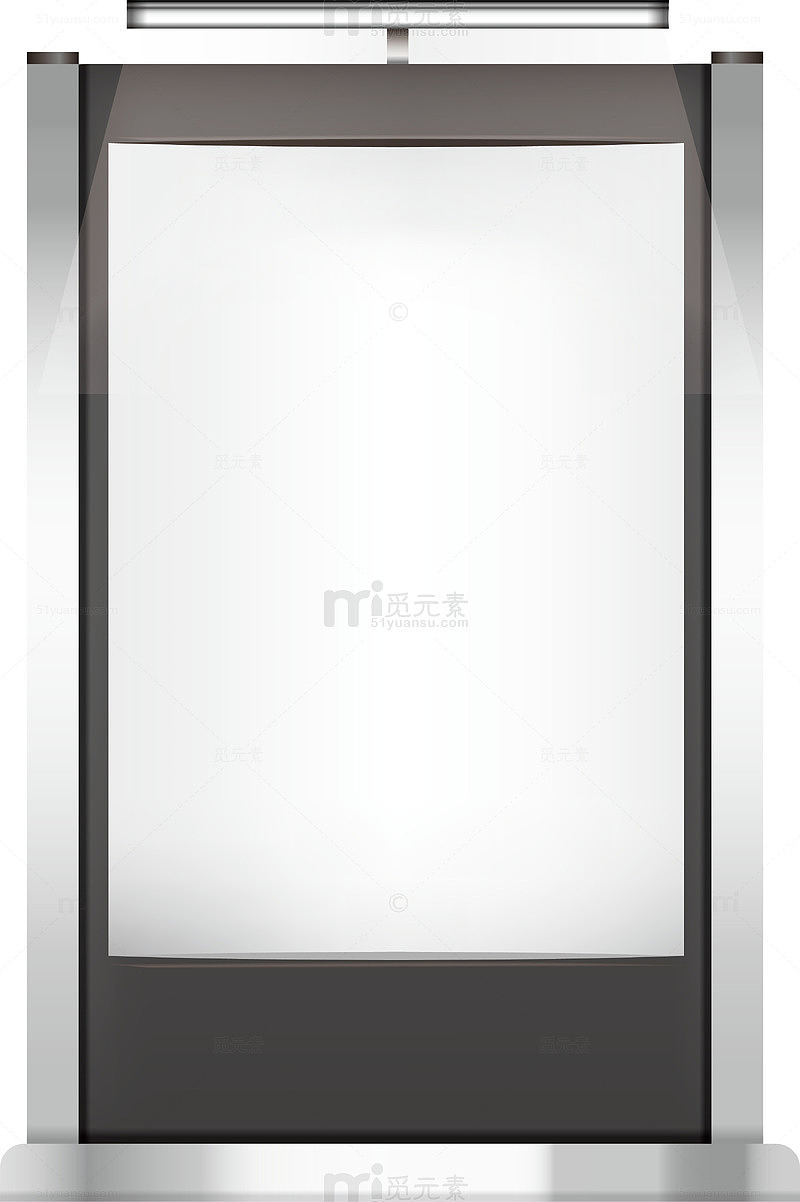 灯箱广告矢量广告牌展示牌