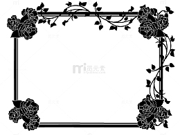 花藤复古欧式边框