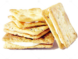 方形牛奶味牛扎饼干