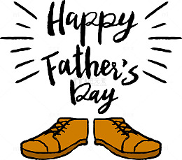 父亲节快乐英文字体素材