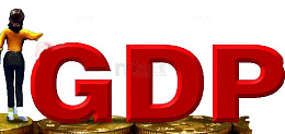 红色字体GDP