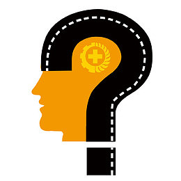 问号卡通创意图