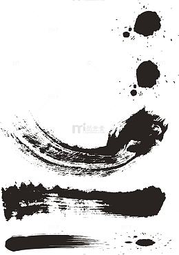 毛笔点刷