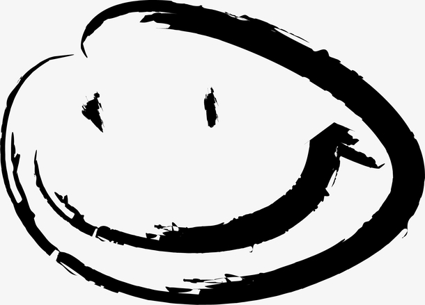 笑脸手绘绘画笔刷