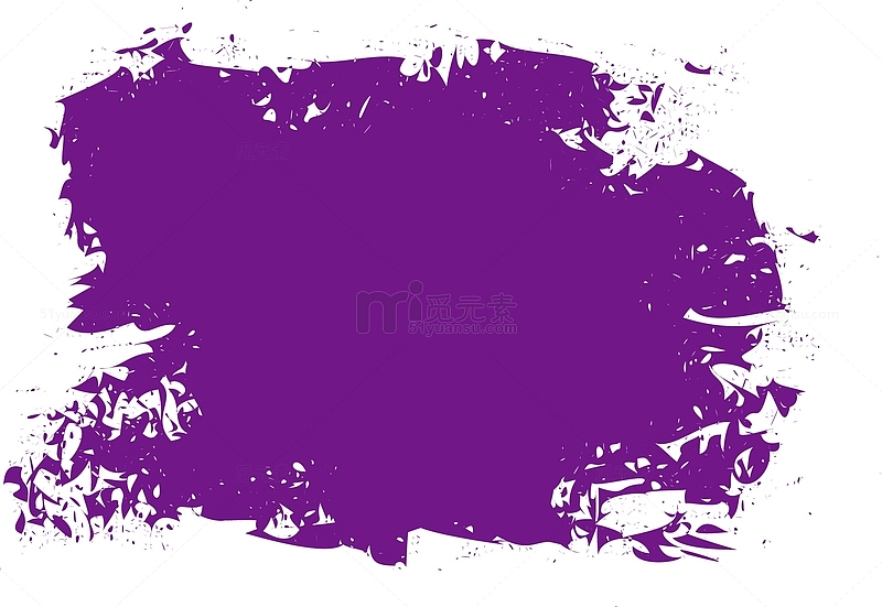 紫色动感笔刷图案
