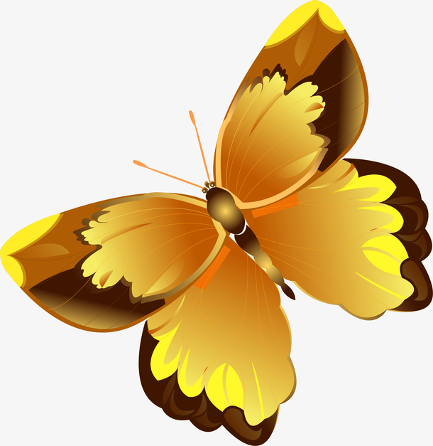 蝴蝶png矢量素材素材免费下载_觅元素