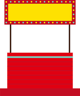 卡通售票图标设计