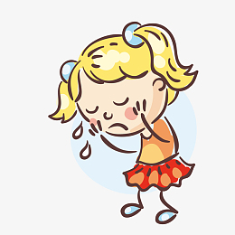 手绘人物伤心卡通元素_手绘/卡通图片免费下载_手绘/卡通素材_觅元素