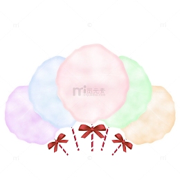 矢量棉花糖