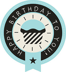 儿童生日贴纸