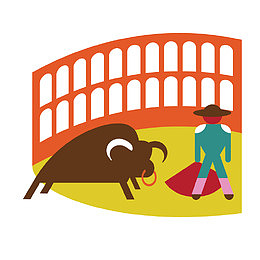 疯狂的西班牙斗牛场