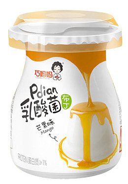 巧妈妈乳酸菌布丁果冻包装