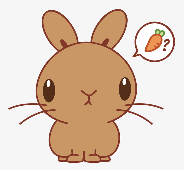 关键词 : 萝卜,问号,儿童简笔画,矢量兔子,卡通,手绘,兔子免扣png图